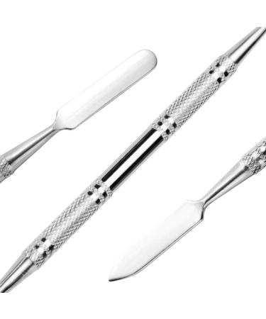 Ckanday 2 SPACK Professional Makeup Palette & Stainless Steel Cosmetic Spatula Set - Mix Foundation Effortlessly - Buy Online on GoSupps.com