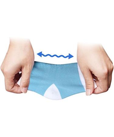 POPETPOP Foot Cover Floral Hair Wreath for Women Lotion Socks Nylon Socks Calcetines para Mujer Vented Heel Sleeves Blue Ladies Socks Moisturising Gel Heel Socks Miss Spa Set Moisturizing - Buy Online on GoSupps.com