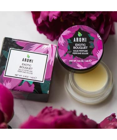 Aromi Solid Perfume | Floral Fragrance Red Currant Tuberose Woodsy Scent Vegan Cruelty-free Stocking Stuffer Travel Small Women s Gift Concentrated Alcohol-Free (Exotic Bouquet) - Buy Online on GoSupps.com