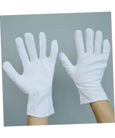 FRCOLOR 18 Pairs of Work Gloves Cotton Gloves Factory Gloves White Extend White M - Buy Online on GoSupps.com