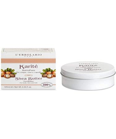 L'Erbolario Karit - Pure shea butter for body face and hair 120 ml