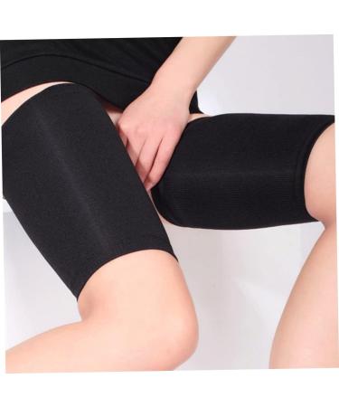 Buy Compression Thigh Supports | Breathable Elastic Upper Leg Sleeves for Pain Relief 1 Pair - Buy Online on GoSupps.com