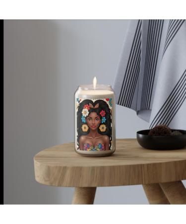 Eco-Friendly Scented Candles - 13.75 oz Natural Soy Wax Sea Breeze Vanilla Bean & Comfort Spice - Reusable Glass Vessel - Buy Online on GoSupps.com