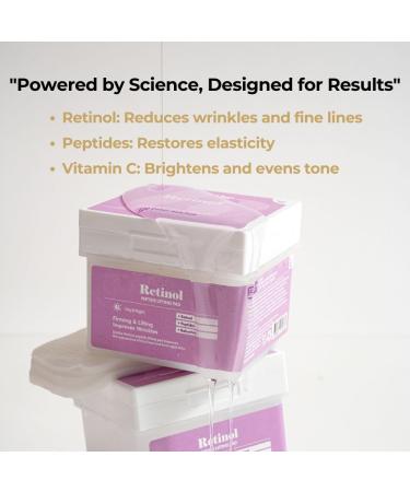 Oattbe Retinol & Peptide Lifting & Clearing Pads 120 Pads Anti-Aging Firming Hydrating & Exfoliating Skincare Solution - Buy Online on GoSupps.com