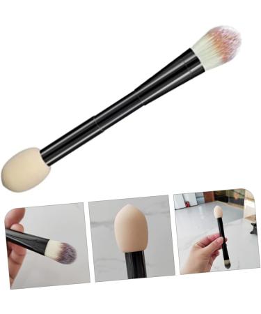 FOMIYES Double-ended Makeup Brush Concealer Brush Sponge Foundation Brush Make up Blending Blush Brush Beauty Double Ended Brush Mascara Plastic Cosmetics Miss Non Latex 19X2.5CM As Shown - Buy Online on GoSupps.com