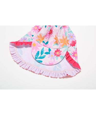 Bonverano Baby Girls Long-Sleeve Swimsuit UPF 50+ Sun Protection 18-24 Months Flower - Buy Online on GoSupps.com