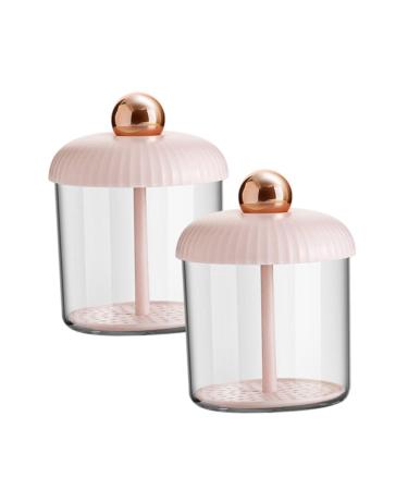 Outanaya 2pcs Transparent Foaming Bubbler Tool Fast Foaming Face Cleanser Maker Non-skid Design for Deep Cleaning Suitable for Cleansing Milk Shampoo Shower Gel and More