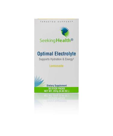 Seeking Health Optimal Electrolyte Lemonade 30 Stick Packs 0.29 oz (8.18 g) Each