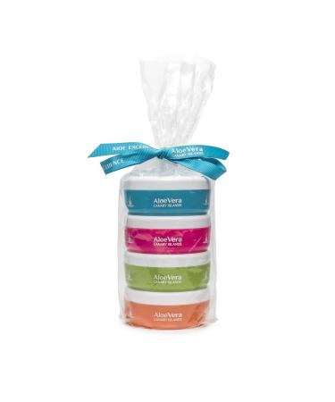 Aloe Excellence Pack - 100% Natural Aloe Vera Creams for Body & Face | Nutrient-Rich Repairing Revitalizing | 4 Pieces 50 ml | Made in the Canary Islands - Buy Online on GoSupps.com
