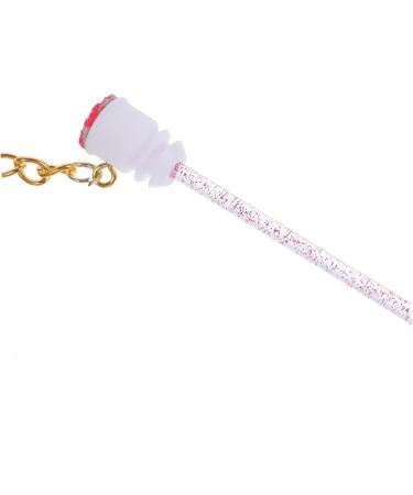 Housoutil Lash Extension Supplies 10 pcs Chain for Women Green Diamond Tube Girl Chains Lash Mascara Make Keychain Empty - Buy Online on GoSupps.com