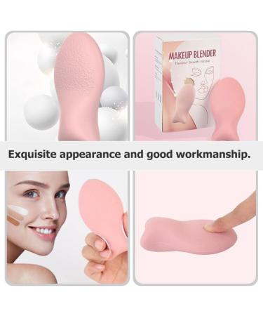 Makeup Sponge Silicone Puff Cute Fish Shaped Premium Cosmetic Puff Face Powder Applicator Beauty Tool for Blending Liquid Foundations Creams Nail Pink - Buy Online on GoSupps.com