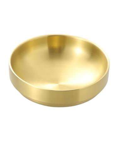 PopetPop 1 piece 304 Shaving foam shell shave shaved pot collapsible stirring bowls container for shaving soap shaving razor -soap cum Tools man suite stainless steel 304 The bladder
