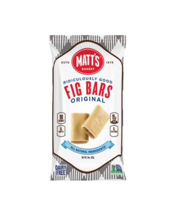 Matt's Bakery | Original Fig Bars | Soft-Baked, Non-GMO, All-Natural Ingredients (10oz Each)