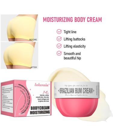 Bum Bum Cream Moisturizing Body Cream Brighten Body Skin Repair Smoothing Bum Cream Lift Firm and Reduce Cellulite for a Beautiful Derriere Long-lasting Fragrance Bum Bum Cream 80ML(#2) - Buy Online on GoSupps.com