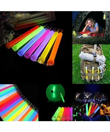 30 Ultra Bright 6 Inch Glow Sticks - 12 Hour Emergency Light Sticks for Camping, Parties, Hurricane Supplies, Earthquake Survival Kit - Buy Online on GoSupps.com