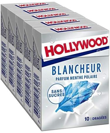 HOLLYWOOD - Sugar-free White Mint 70g - Pack of 4 - Special Offer - Buy Online on GoSupps.com