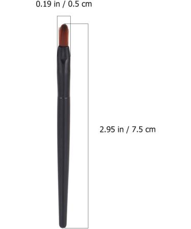 Uonlytech 100pcs Disposable Lip Brushes Multifunction Lip Gloss Applicators Lipstick Wands Tool Kits for Make Up Black 100pcs - Buy Online on GoSupps.com