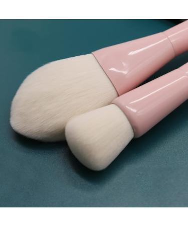 Professional Nylon Hair Makeup Brush Set - Wood Handle Makeup Brush Kits for Flawless Application - International Shipping Available - Buy Online on GoSupps.com