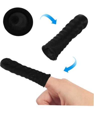 DOITOOL 100pcs Finger Cots - White Nitrile Finger Covers for Protection | Portable Joint Sleeves - Ideal for Household Use - Buy Online on GoSupps.com