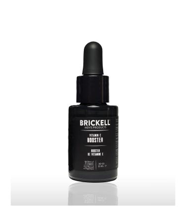 Brickell Men s Vitamin C Booster Serum for Men Natural and Organic Vitamin C Booster for Face to Ramp Up Collagen Production Fight Wrinkles and Aging 0.5 Ounce Unscented (Unscented 0.5 Ounce) Unscented 0.5 Ounce