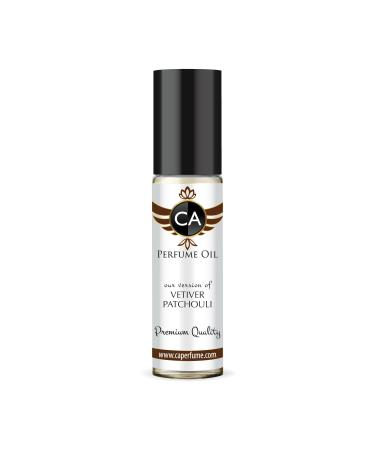 CA Perfume Impression of Vetiver Patchouli For Women & Men Body Oil Dupes Roll-On 0.3 Fl Oz/10ml