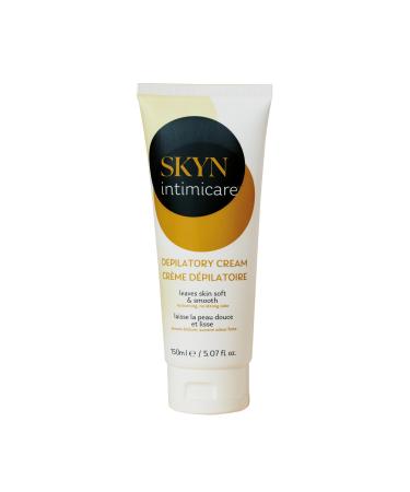 SKYN SKYN Intimicare: Intimate Hair Removal Cream (150mL) for Women and Men/Odourless Acts Quickly on All Types of Pubic Hair (Fine to Thick Hair)