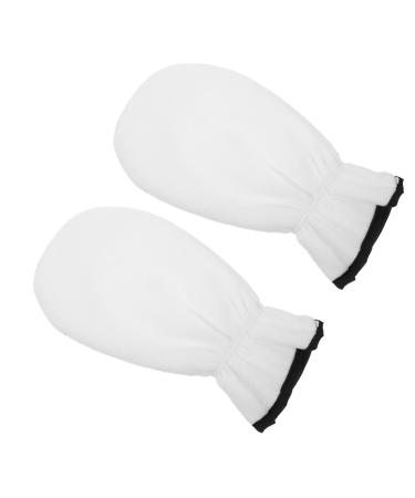 Beavorty 1 Pair Wax Essential Oil Gloves Thickened Gloves Heat Preservation Mitten Treatment Thermal Mitts Hand Spa Gloves Hand Care Treatment White hot Wax Polyester Beam Port Work