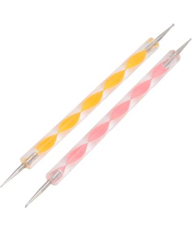 Nail Art Fine Point Pen Nail Art Dotting Pens Acrylic Double Ended for Nail Salon - Buy Online on GoSupps.com