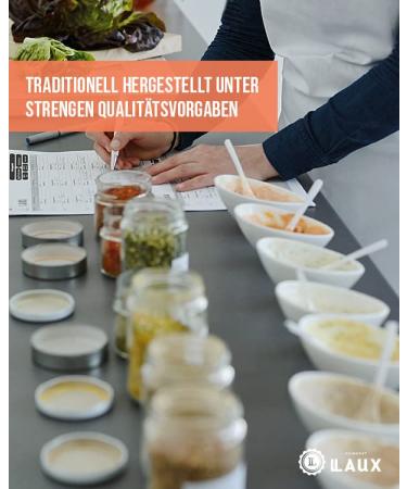 Laux Vinegar Gift Box - 5 Set with Unique Vinegar Creations & Aperitif - Perfect Topping for Salad & Vegetables - Ideal Easter Gift (5 x 40ml) - Buy Online on GoSupps.com