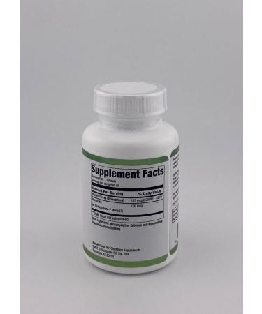 Chambers Supplements Professional D3 & K2 Supplement 5000IU Vitamin D3 with K2 MK-7 60 Veggie Capsules Supports Bone and Cardiovascular Health - Buy Online on GoSupps.com