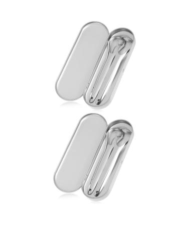 FRCOLOR 4 Pcs Care Cleaning Scraper Cleaning Brush Scraper Stainless Steel Brush Scrapers Cleaning Supplies