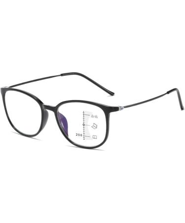 Progressive Multifocal Anti-Blue Light Glasses for Men & Women - Purple Frame Size 4.00 | Iynwbjts International Shipping - Buy Online on GoSupps.com