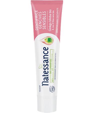 Natessance Organic Sensitive Gum Toothpaste 75ml - Buy Online on GoSupps.com