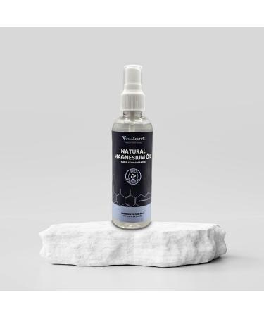 Natural Magnesium Oil | 100ML | Supports Bone Health & Relaxation | Helps Reduce Discomfort | Fast-Absorbing & Water-Soluble 3.38 Fl Oz (Pack of 1)