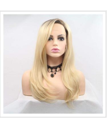 Buy BGHJUE Synthetic Hair Wig with Natural Bangs - Fluffy Yellow Pixie Cut Highlights for Women - International Shipping Available - Buy Online on GoSupps.com