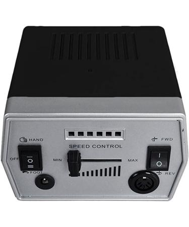 Nail kit 30000RPM Nail Art Drill Electric Drilling Equipment for Remove Gel Polish Drill Grinding Pedicure Tools Pedal Set Nail kit for Beginners with Everything Black - Buy Online on GoSupps.com