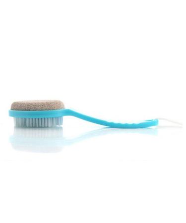 LUOEM Exfoliating Foot Brush with Plastic Handle (Random Color)