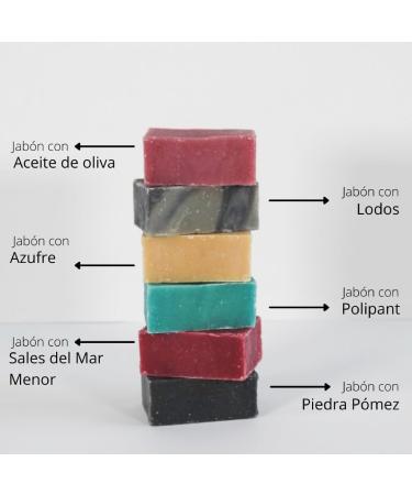  SALES DEL MAR MENOR SOAP WITH MUD OF THE SEA MINOR MOISTURIZING TONIFYING REVITALIZING AND STIMULATING - Buy Online on GoSupps.com