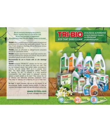 Case of 6 x Tri-Bio Eco Natural WC Toilet Bowl Power Cleaner 710ml Removes Scum & Limescale - Buy Online on GoSupps.com