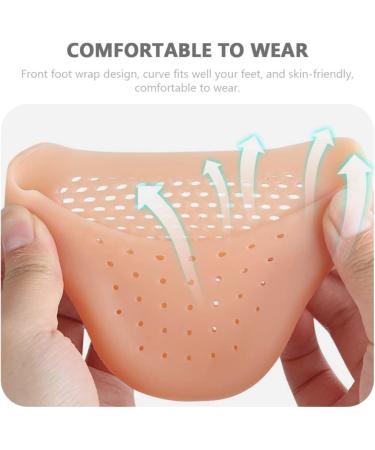 Shop Healeved Toe Sleeve Ballet Socks - Toeless Half Socks & Toe Pads for Pointe Shoes - Women's Dance Accessory & High Heel Protection - Buy Online on GoSupps.com