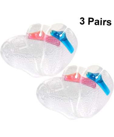 FOMIYES Silicone Ear Display & Toe Protectors 9 Pairs High Heel Cushions & Foot Insoles for Ultimate Comfort - Buy Online on GoSupps.com