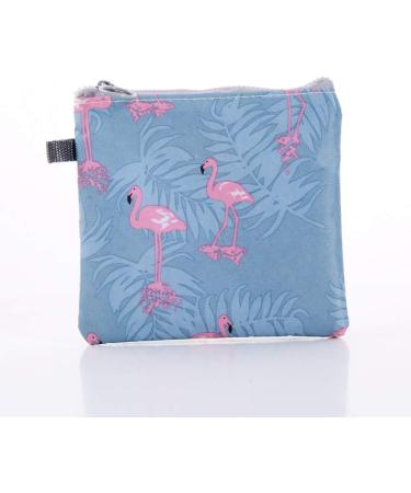 4 Pack Sanitary Napkin Bags for Women & Girls - Cactus Flamingo Stripe Designs - Multicolor Collection - Buy Online on GoSupps.com