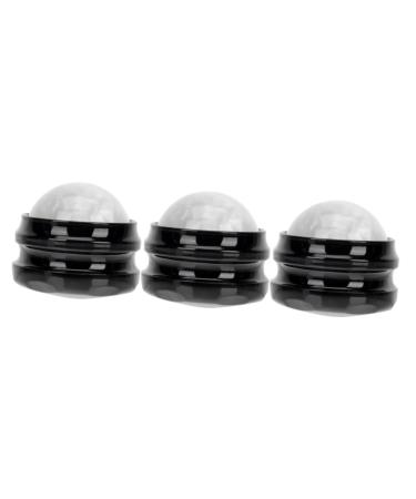 FOMIYES 3 STK Massage globe Hand massage ball Exercise roll Fitnessball Gymnasium Balle essential oil foot massage device Massage device for body relaxation manual massage ball Handbook ice hockey