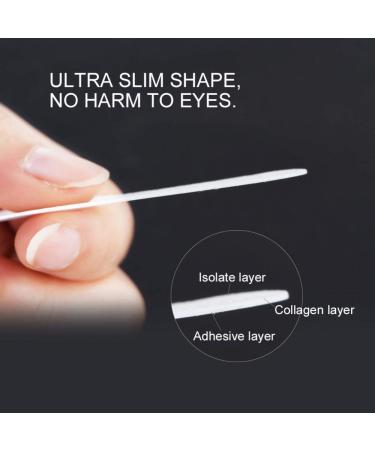 Blantye 100 Pairs Eyelash Extensions Gel Eye Pads - Lint-Free Moisturizing Film Patch Mask for Wimpern - Ideal for Individual Eyelash Application - Buy Online on GoSupps.com