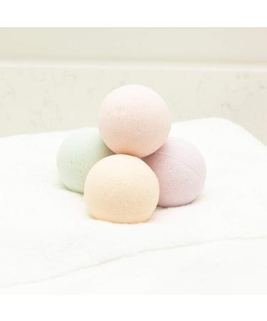 Naked Reverie Bath Bomb Gift Set - Organic Essential Oils, Epsom Salt, Shea Butter - 4 Extra Large Lush Bombs for Longer Fizz - USA Made, All-Natural, Safe for Sensitive Skin - Buy Online on GoSupps.com