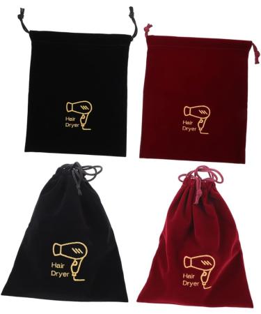 NOLITOY 8 Pcs Storage Bag Portable Bags Hair Tools Travel Bag Hair Dryer Pouch Bag Storage Organizer Fabric - Buy Online on GoSupps.com