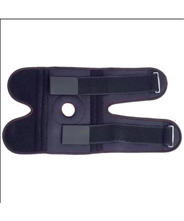 Adjustable Compression Knee Brace with Open Patella & Side Stabilizers - Comfort & Support for Active Lifestyles | Free International Shipping - Buy Online on GoSupps.com