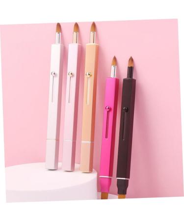 Didiseaon 1pc Lip Brush Applicators Chinese Hair Clip Foundation Makeup Professional Makeup Brush Makeup Applicators Major Aluminum Tube Luster Pink - Buy Online on GoSupps.com