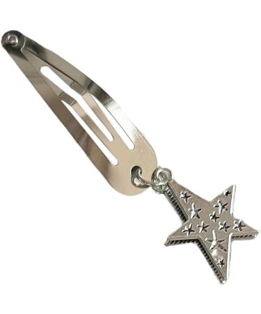 Women Hairpin Hair Clip Star Children Stage Flicker Pendant Simple Star 2000s Girls Headdress Hair Barrette - Buy Online on GoSupps.com