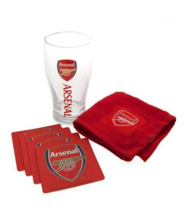 Arsenal FC Football Club Mini Bar Set Official Football Merchandise